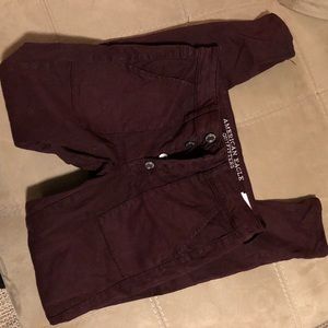 American Eagle maroon pants